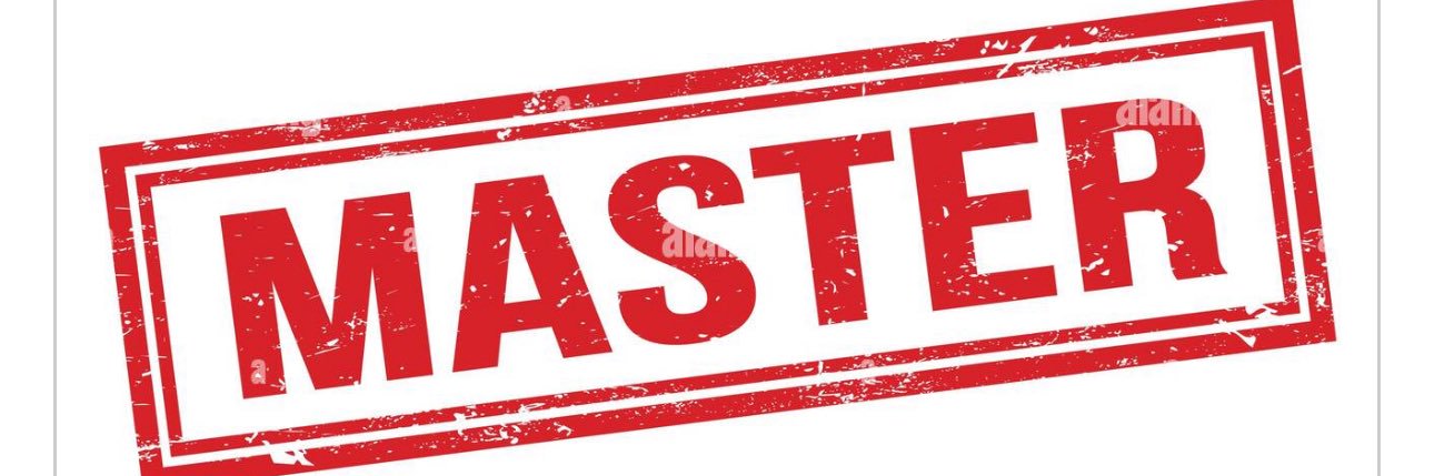 MASTER banner