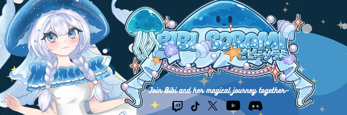 BiBi 🪼JellyfishVtuber banner