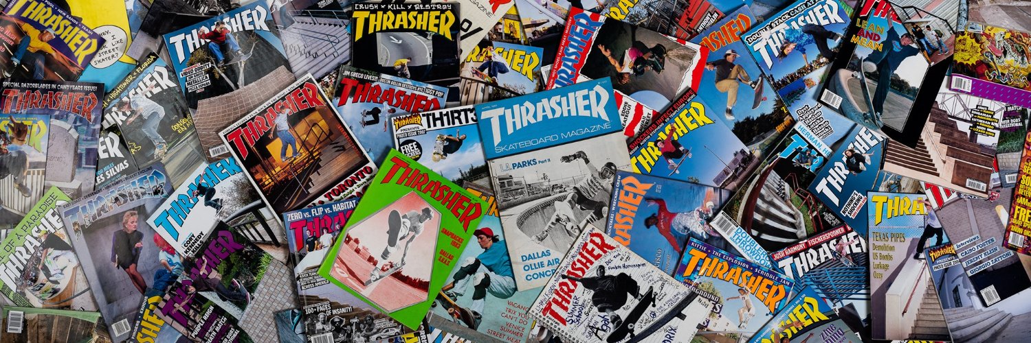 Thrasher Magazine's banner