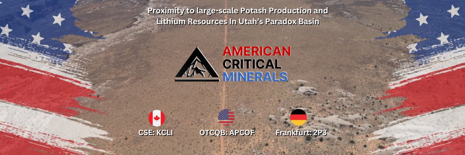 American Critical Minerals Corp.'s banner