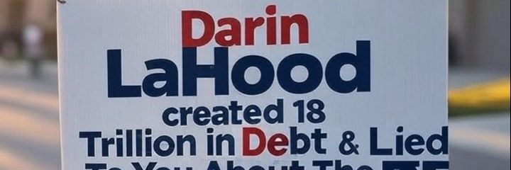 John Kitover Candidate Congressman IL #16 Rockford banner