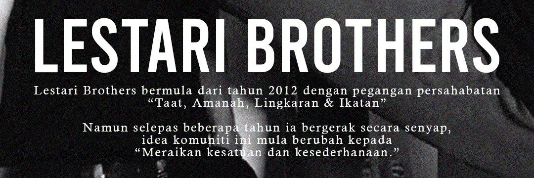 Lestari Brothers 🇵🇸 banner