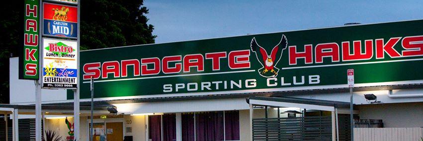 Sandgate Hawks Club banner