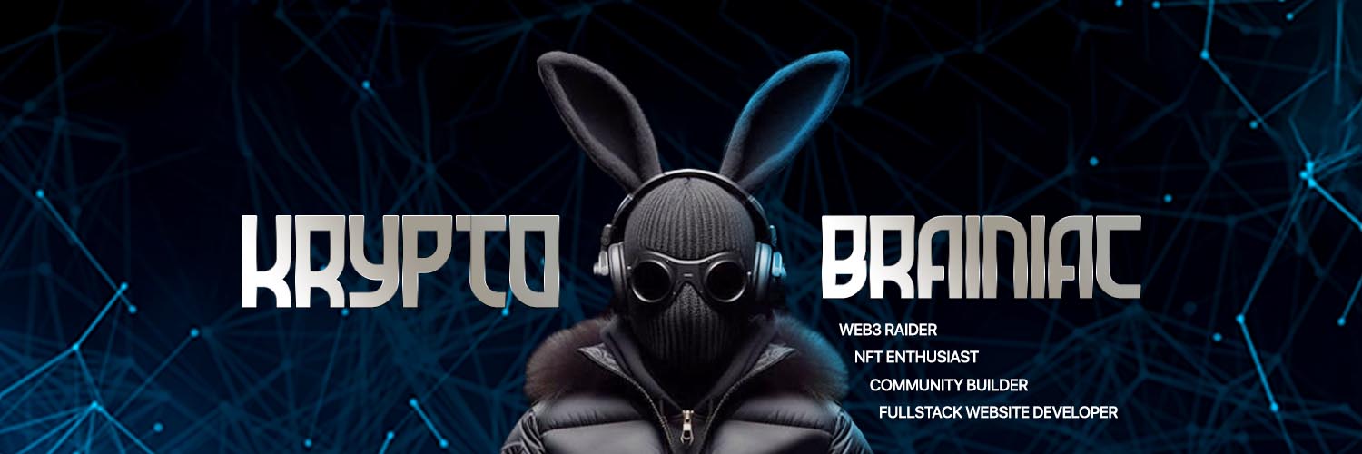 KRYPTO BRAINIAC🚀📉's banner