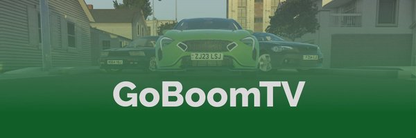 GoBoomTV Profile Banner