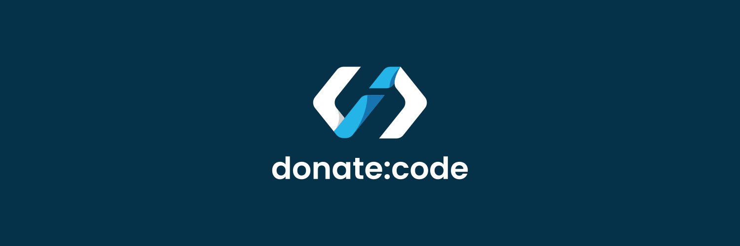 donatecode banner