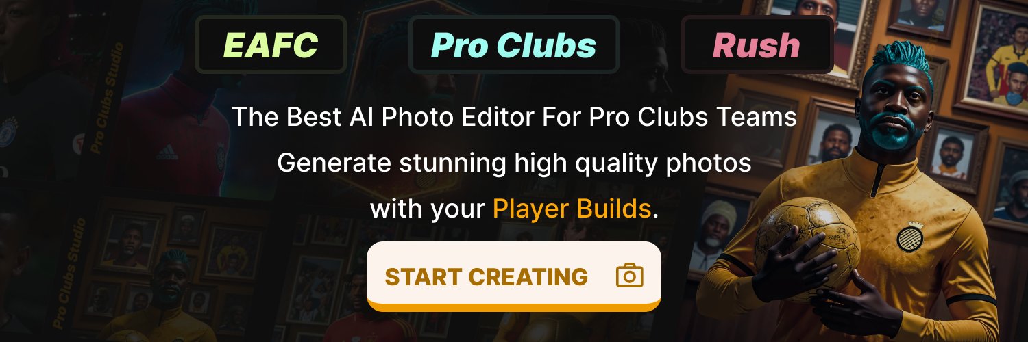 Pro Clubs Studio banner