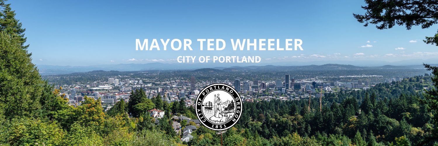 Mayor Ted Wheeler Profile Banner