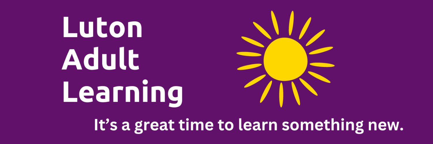 Luton Adult Learning banner