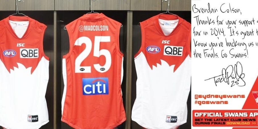 Brendan Colson banner