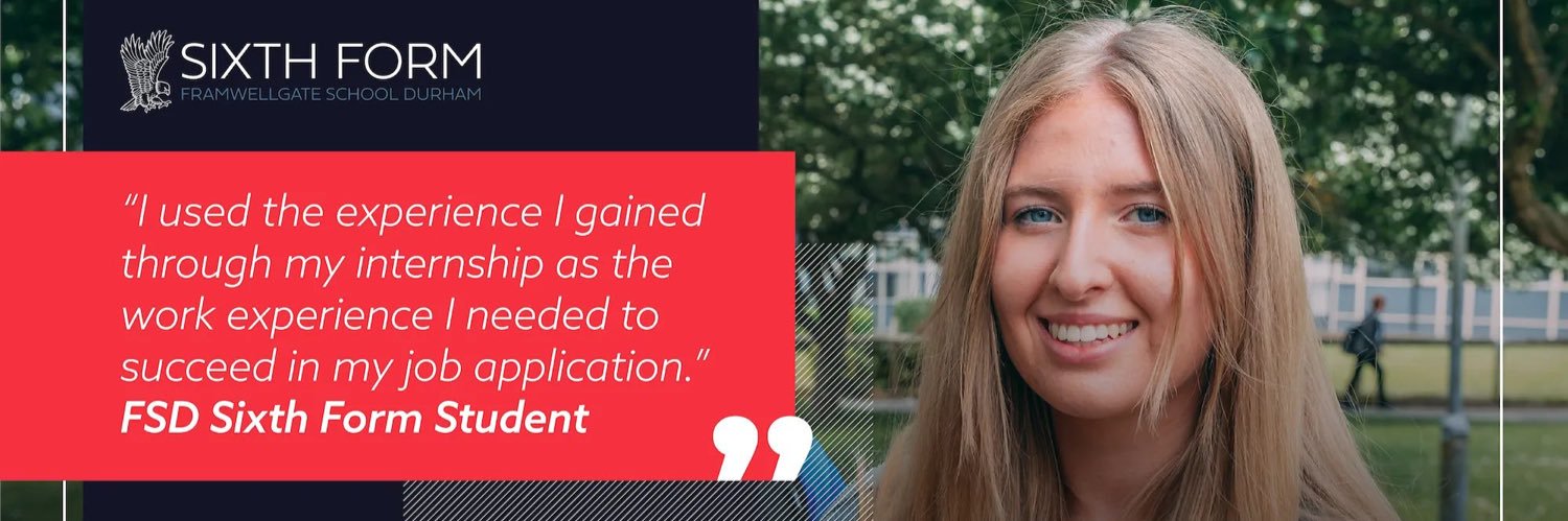 FSD Sixth Form banner