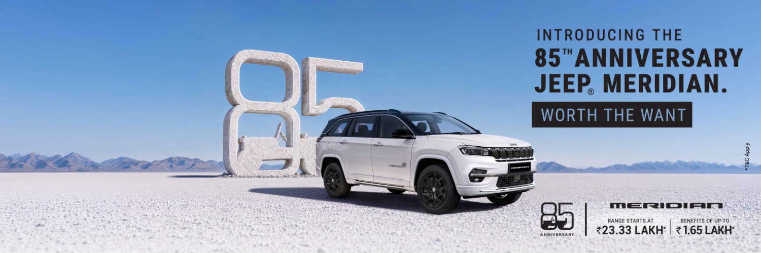 JeepIndia's profile banner image