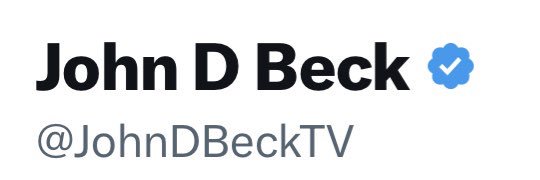 John D Beck💙 banner