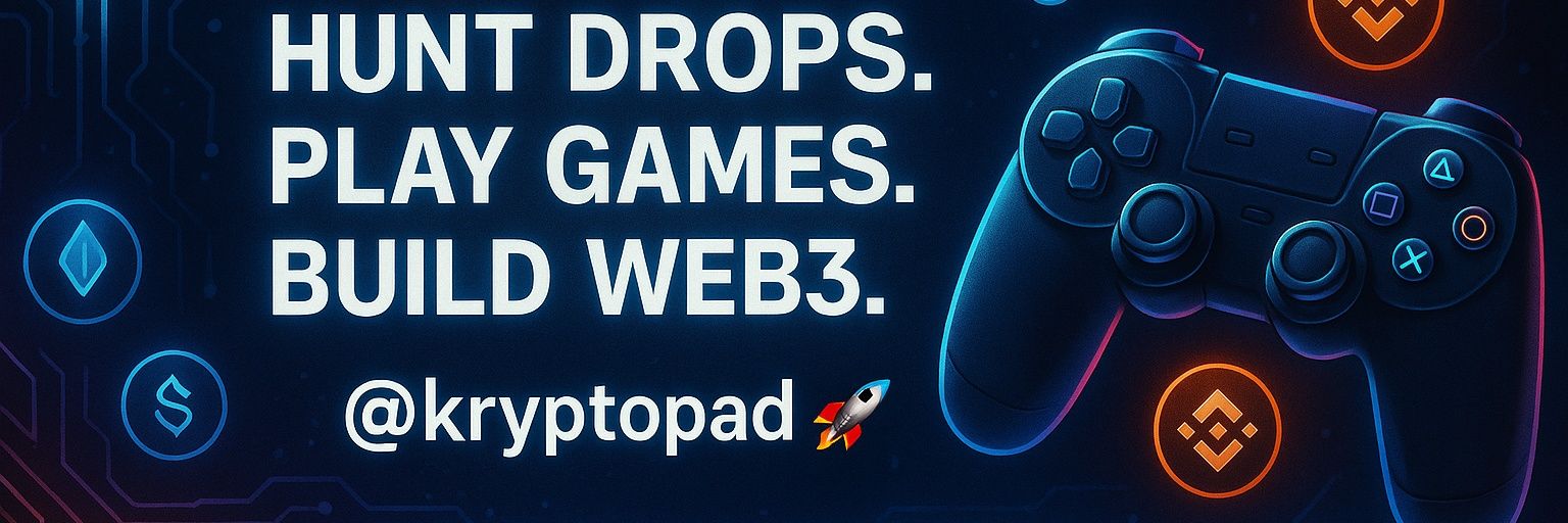 KryptoPad Airdrops π² (❖,❖) banner