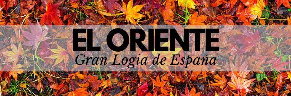 El Oriente Masonería banner