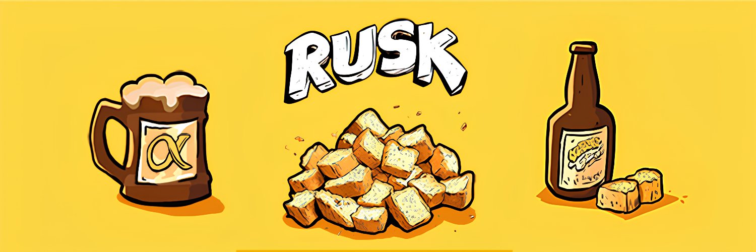 $RUSK | Meme Gamers Currency banner