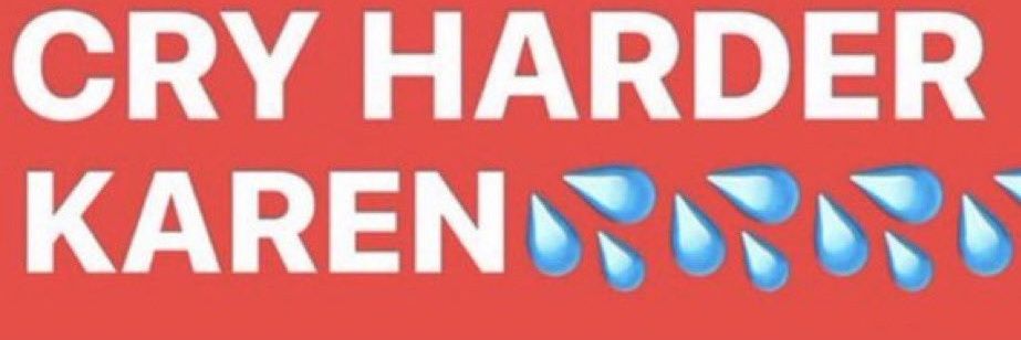 Get the fuck out banner