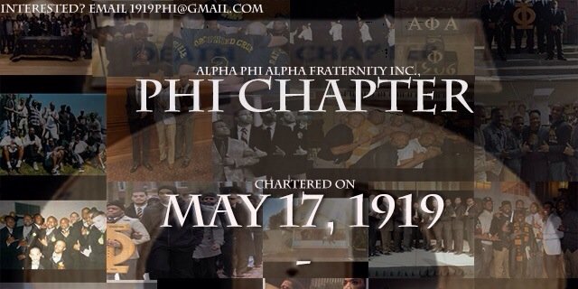 Phi Chapter banner