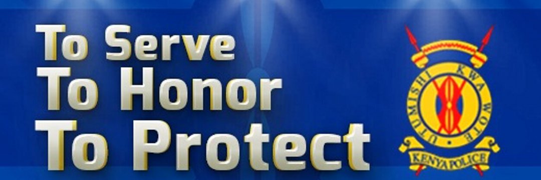 Kenya Police Service banner