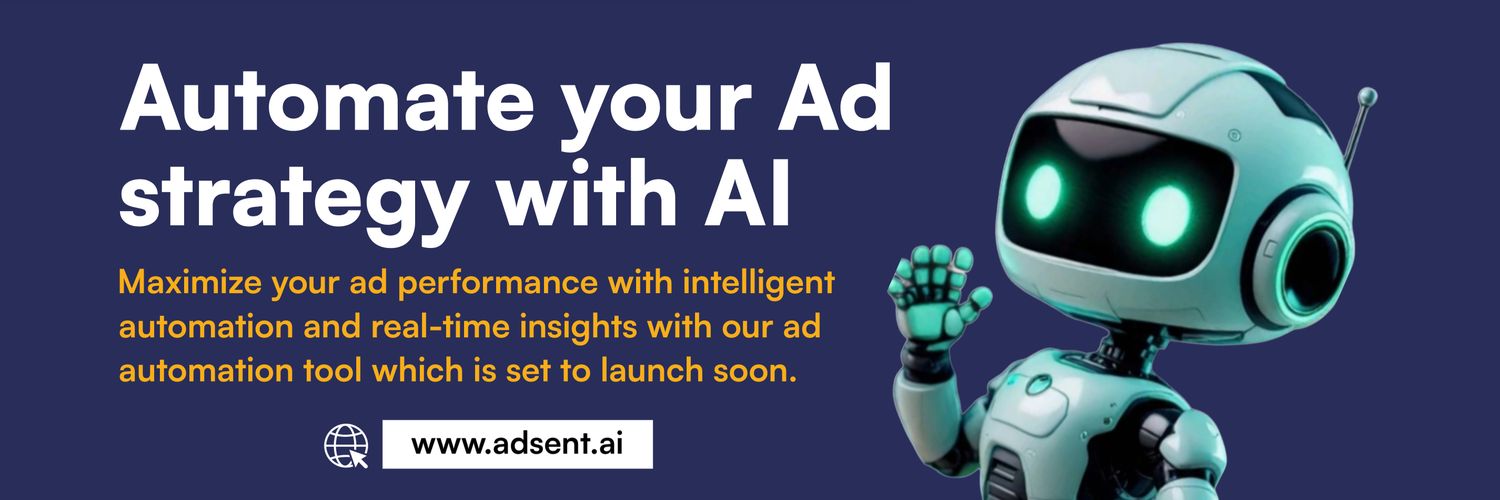 adsent_ai's profile banner image
