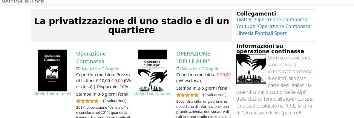 Operazione Continassa banner