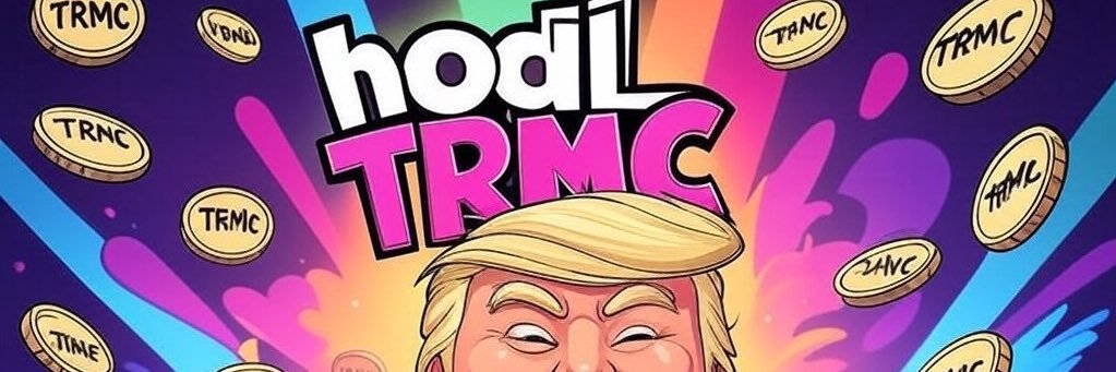 Trump meme coin_'s banner