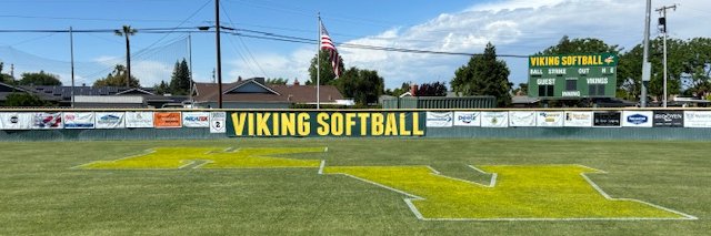 Kingsburg Vikings Softball banner