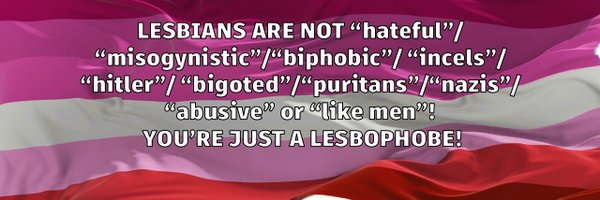 LesbophobiaRCPT Profile Banner