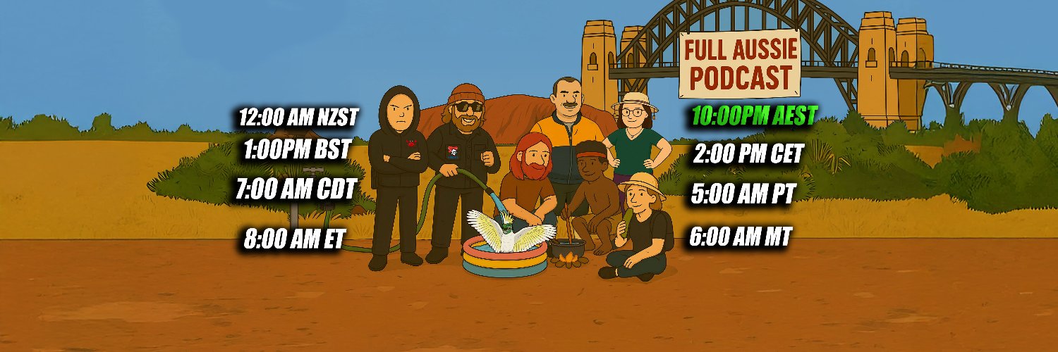 The Full Aussie Podcast banner