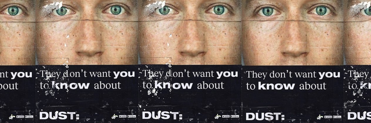 Dust App banner