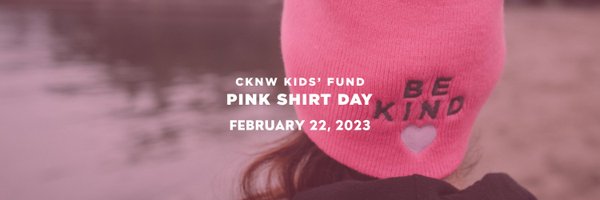 Pink Shirt Day Profile Banner