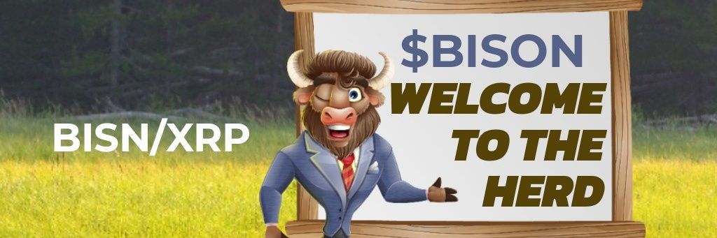 BULLISH $BISON banner