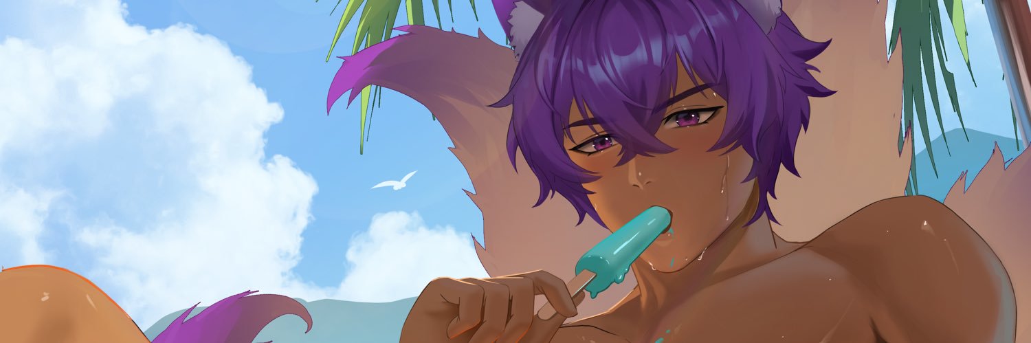 Melo 🦊⚡️💜 banner