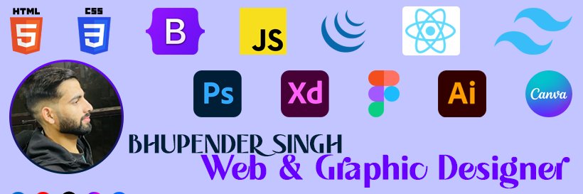 DesignWithBhupi's profile banner image