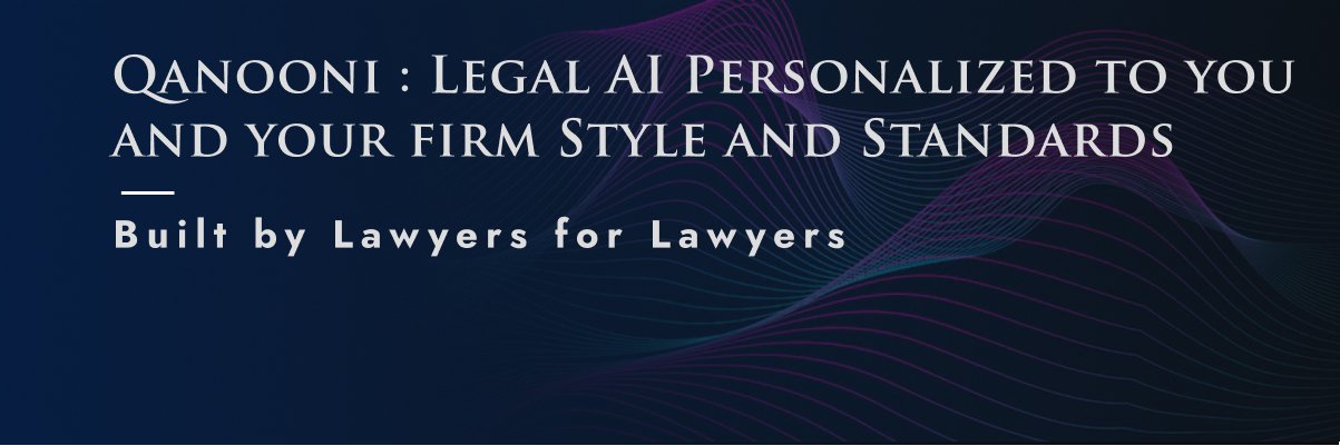 Qanooni AI banner
