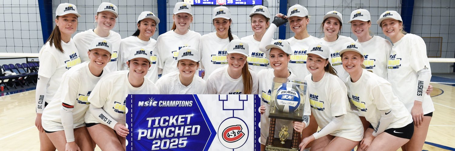 St. Cloud State Volleyball banner