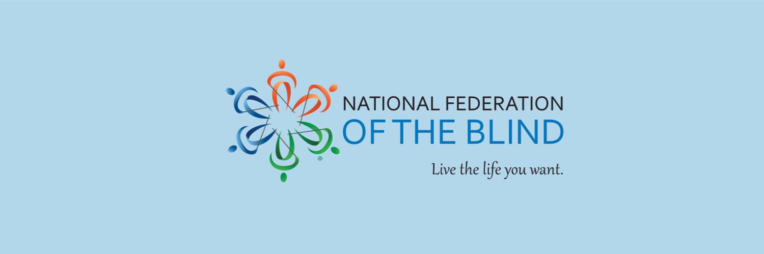 National Federation of the Blind banner