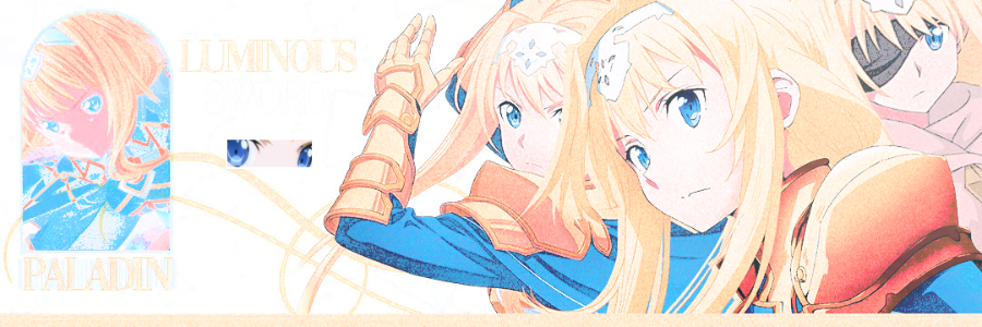 ᅠ،ᅠ聖騎士. banner