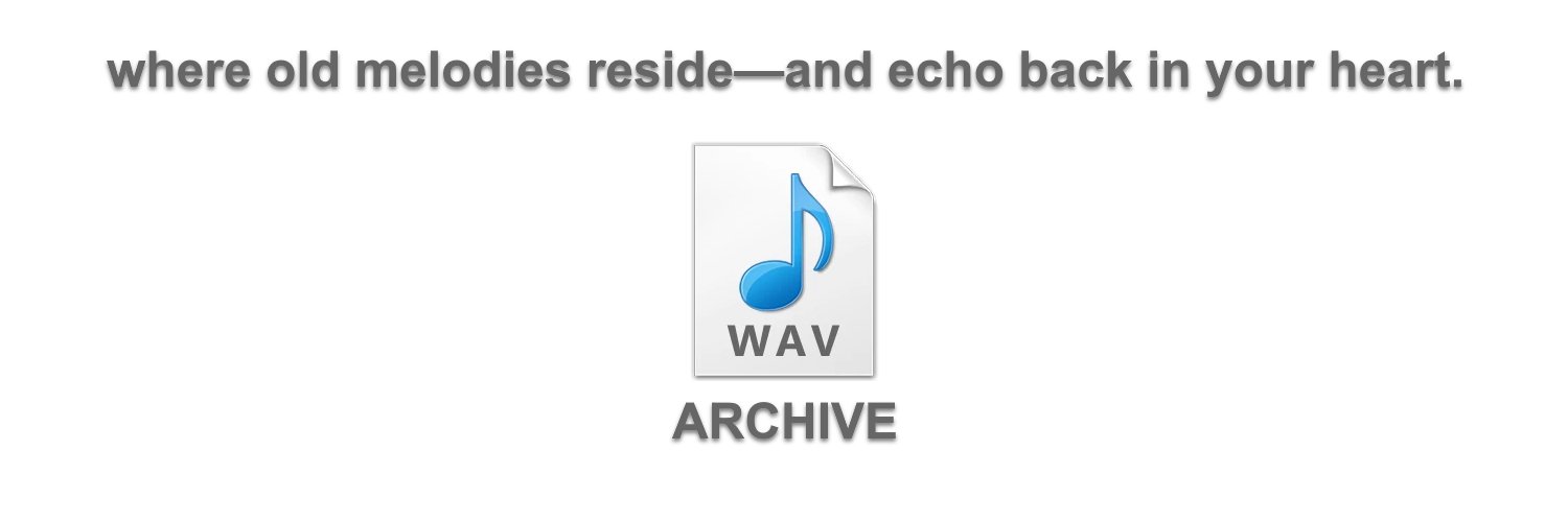 WAV Archive's banner