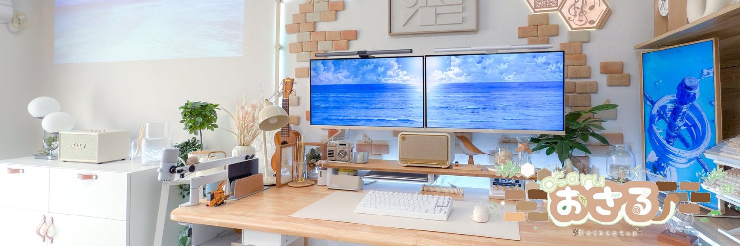 おさる/Osaru ✩.｡ desksetup ｡.✩'s banner