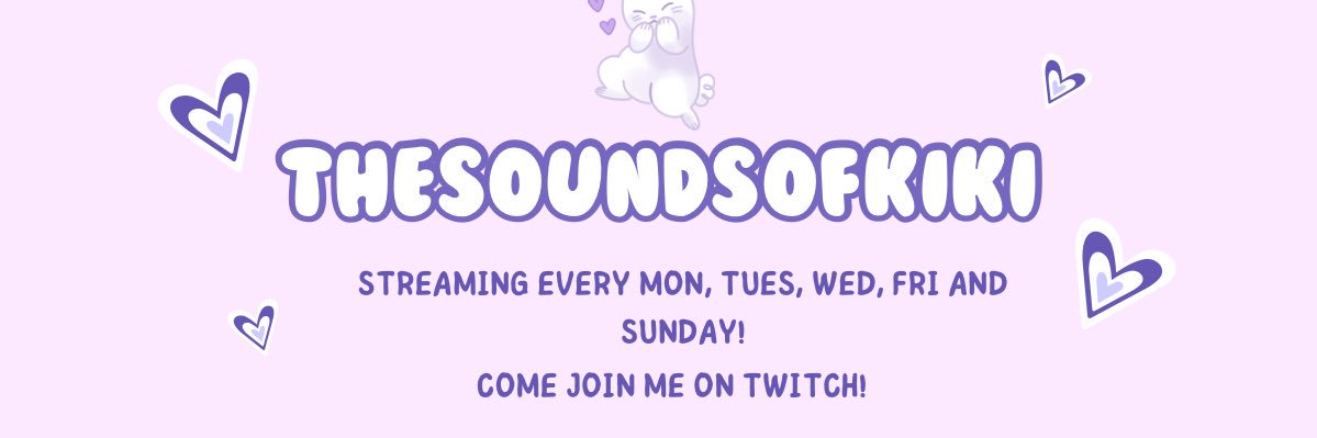 (っ◔◡◔)っ 🐰 𝕥𝕙𝕖𝕤𝕠𝕦𝕟𝕕𝕤𝕠𝕗𝕜𝕚𝕜𝕚 🐰 banner