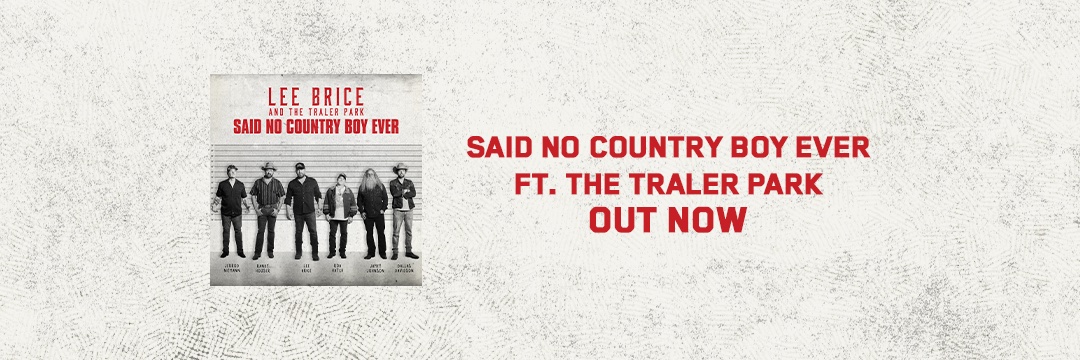 Lee Brice's banner