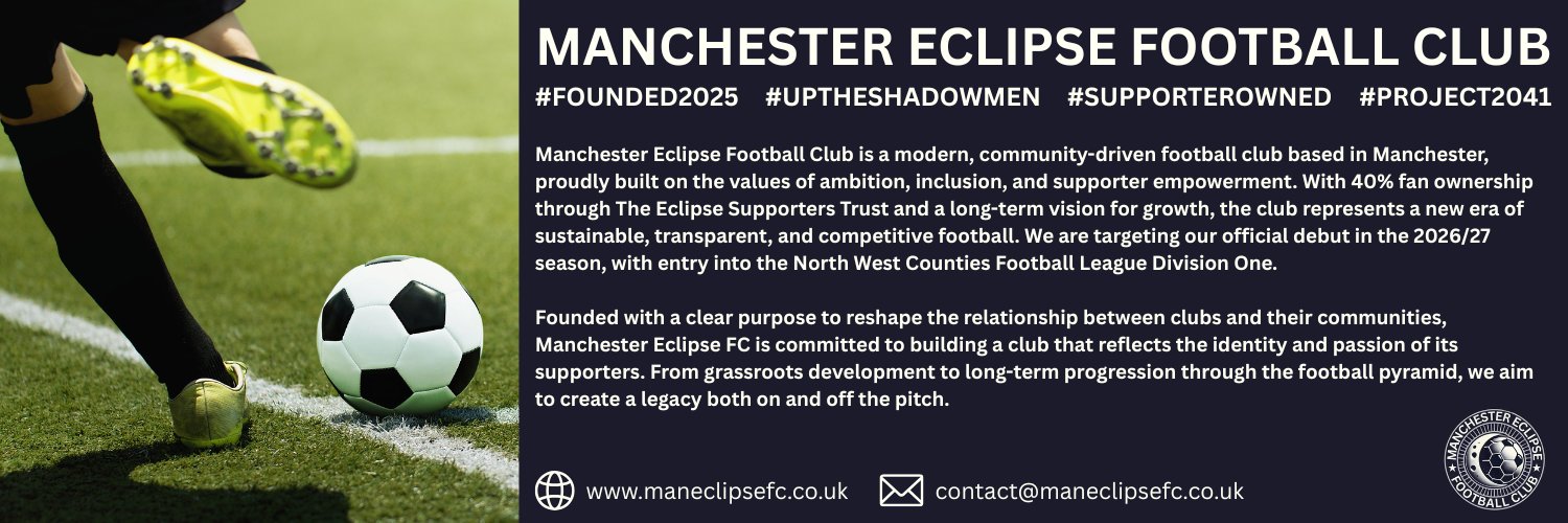 Manchester Eclipse FC banner