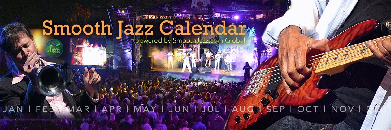 Smooth Jazz Calendar banner