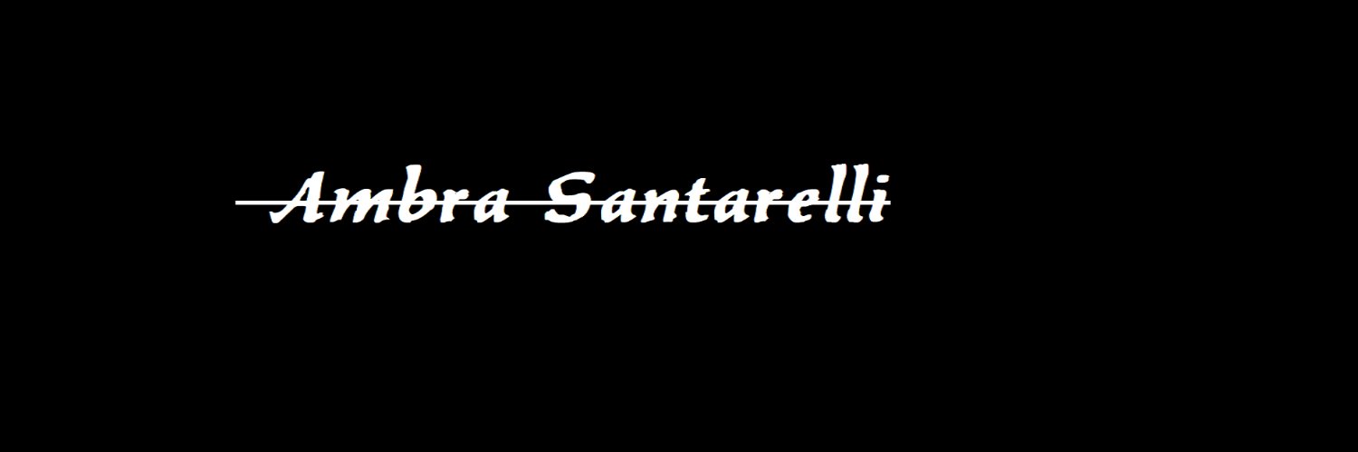 ambersantarelli's profile banner image