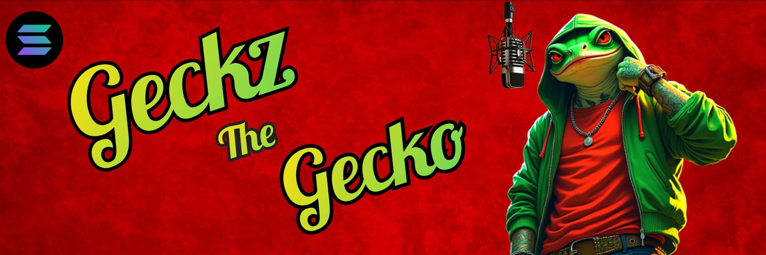 Geckz the Gecko banner