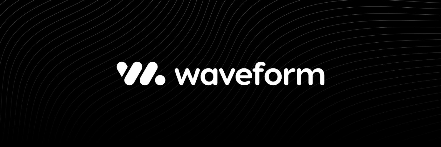 Waveform banner