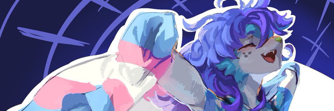 Blue 🏳️‍⚧️ banner