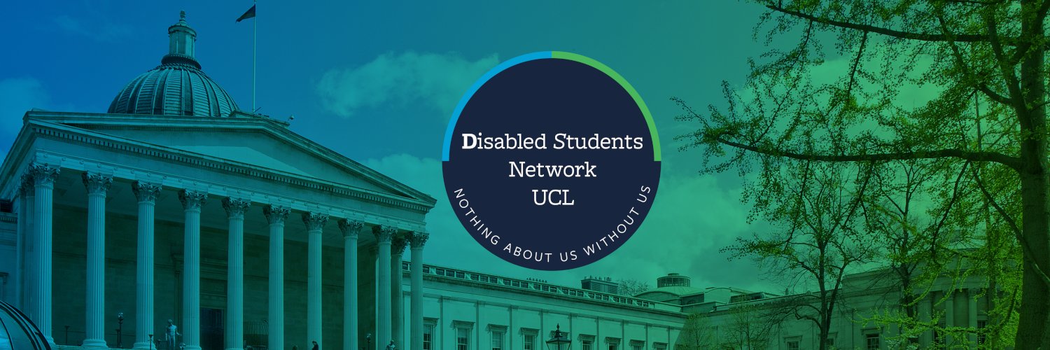 Disabled Students' Network UCL banner