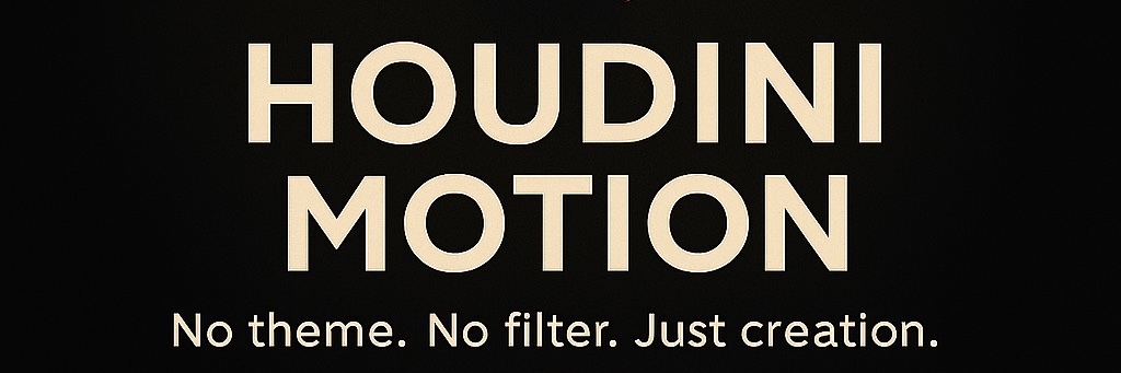 HoudiniMotion banner